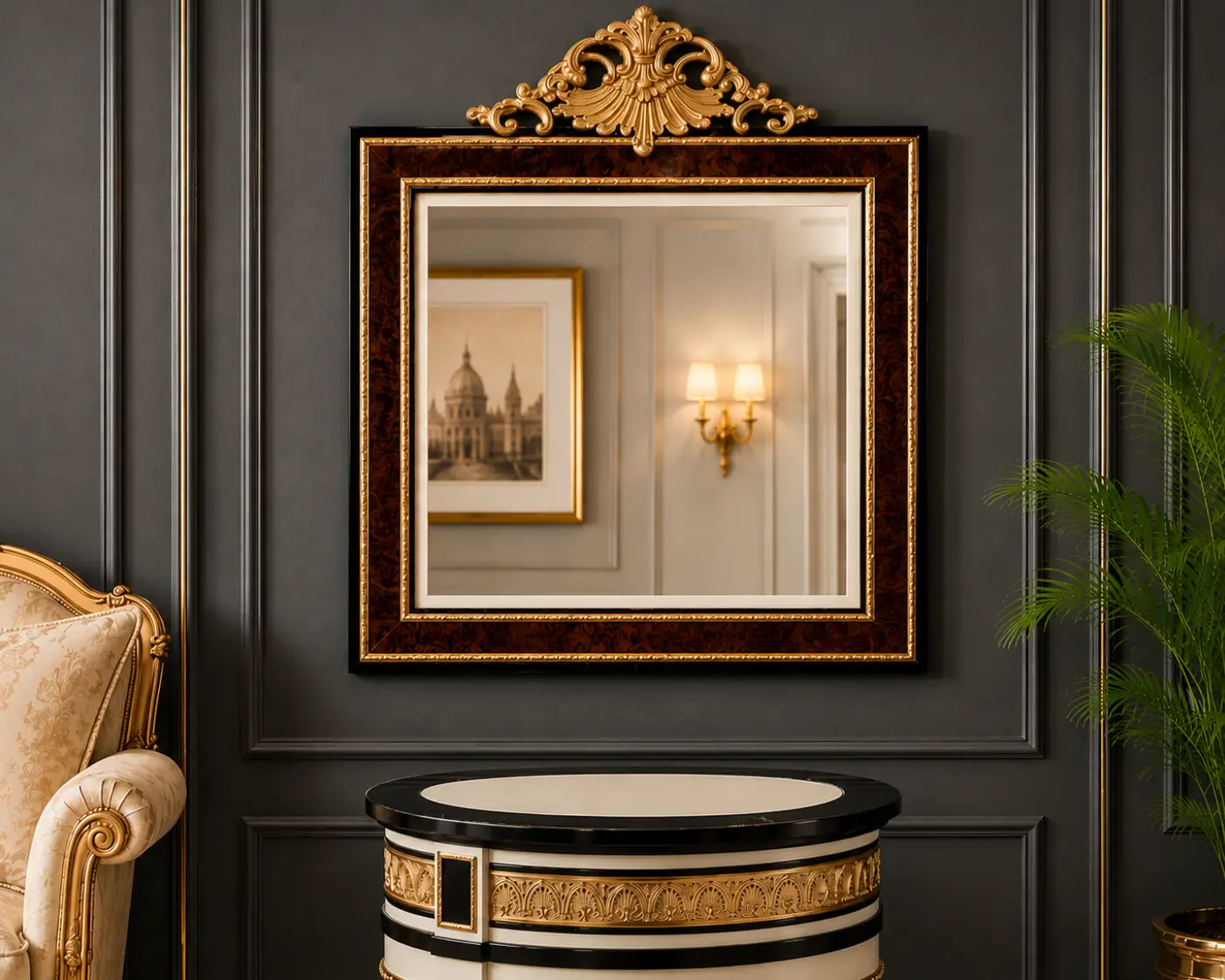 FRENCH MIRROR FRAMES