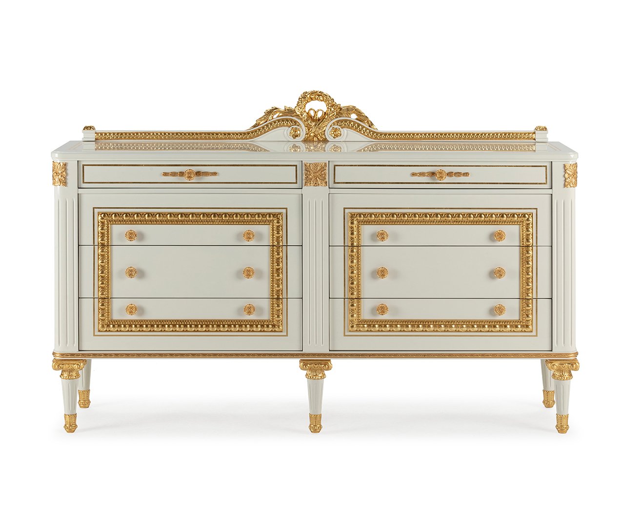 CHEST OF DRAWERS TRIANON WBG